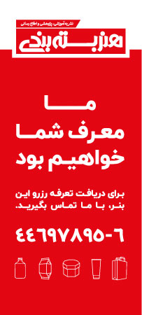 تبلیغات کناری سایت