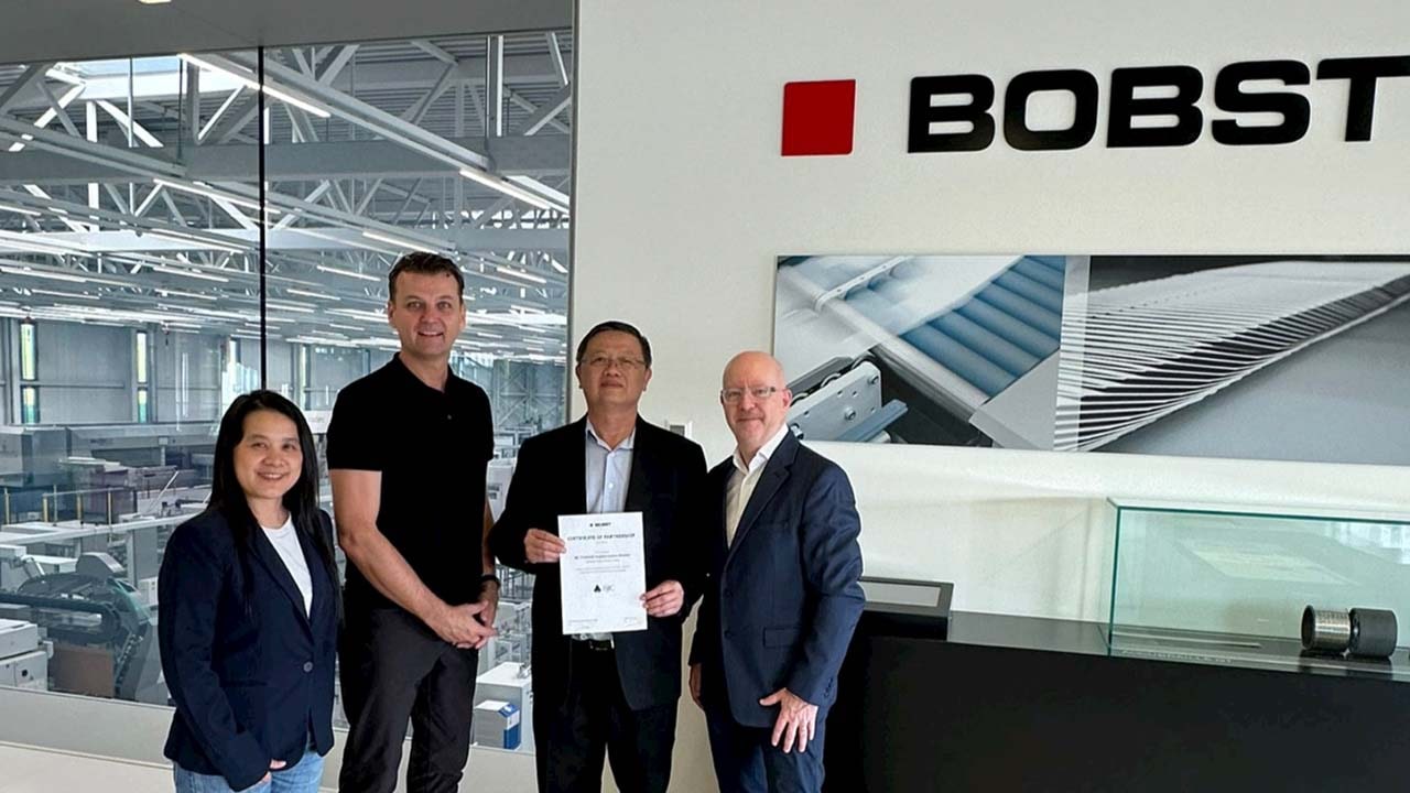 همکاری  Bobst با BJC Graphics برای توزیع فناوری لیبل در تایلند