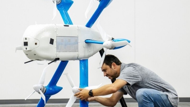 Prime Air ؛ پهپاد آمازون در اروپا  و امریکا به پرواز در می آید