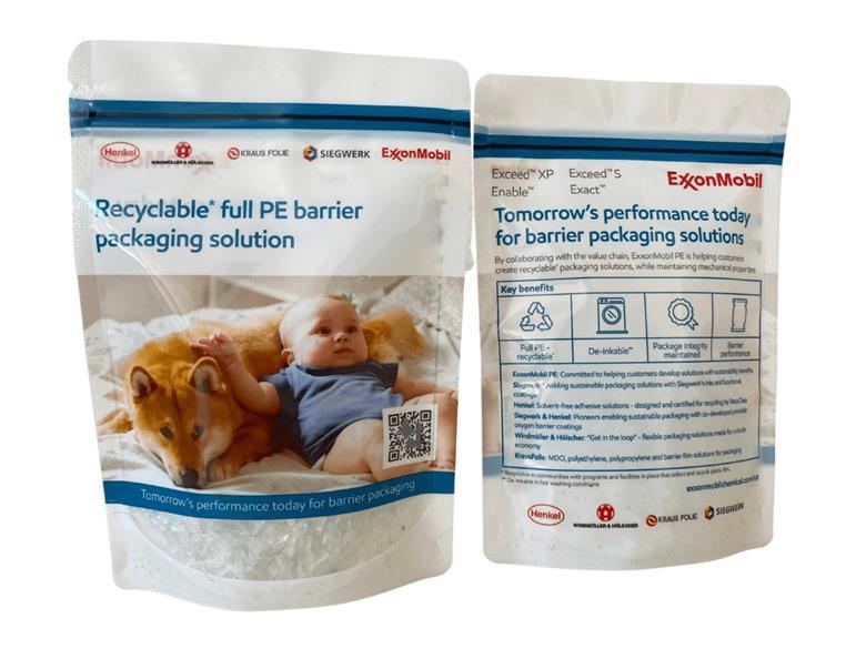 همکاری ExxonMobil Signature Polymers و Windmöller & Hölscher برای ارایه پاکت فریزر