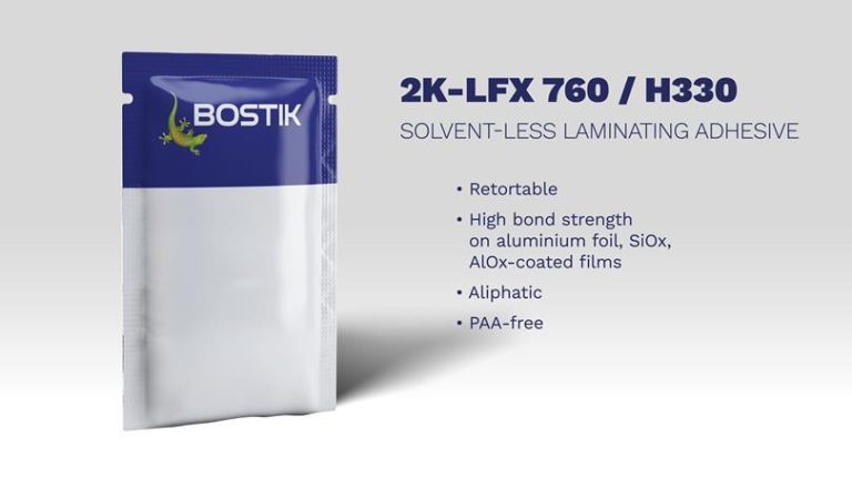 Bostik چسب لمينيت بدون حلال با کارايي بالا براي کاربردهاي رتورت معرفي کرد