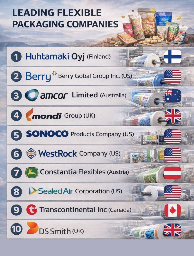بازار بسته بندی انعطاف پذیر: نگاهی کلی به رشد و نوآوری
