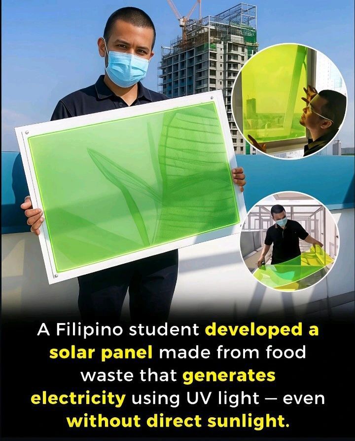 تبدیل ضایعات غذایی به انرژی خورشیدی