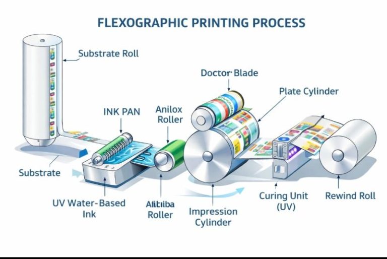 چاپ فلکسوگرافی؛ یکی از قدرتمندترین و در حال تحول ترین فناوری های چاپ در صنعت بسته بندی